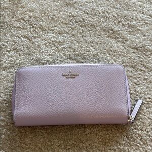 Kate Spade Lavender Zip Wallet